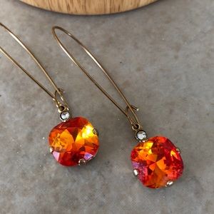 Clara Beau Swarovski Crystal Drop Earrings